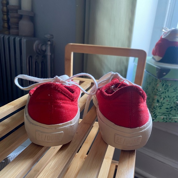 Re/done - 70s low top red sneaker - Picture 5 of 5